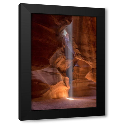 The Light Beam Black Modern Wood Framed Art Print by Llerandi, Eduardo