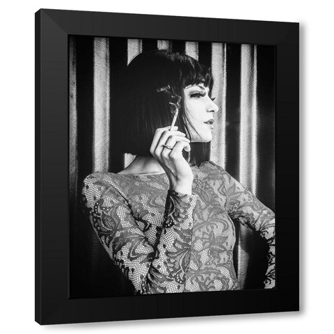 Saturday. Black Modern Wood Framed Art Print with Double Matting by Adrian, Simion