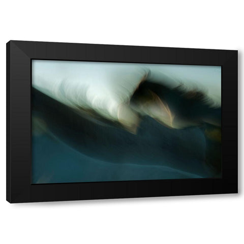 Untitled Black Modern Wood Framed Art Print with Double Matting by Malovrh, Milan