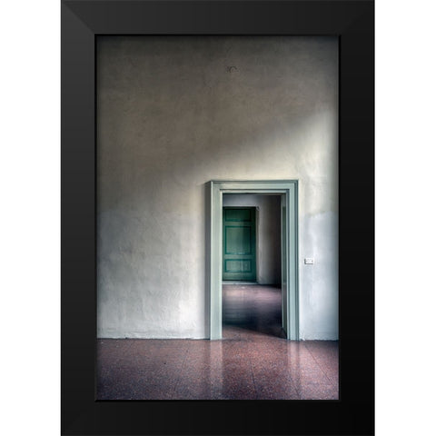 The beauty of emptiness Black Modern Wood Framed Art Print by Scappazzoni, Stefano