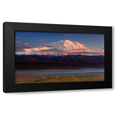 Denali National Park Black Modern Wood Framed Art Print by Marchegiani, Roberto