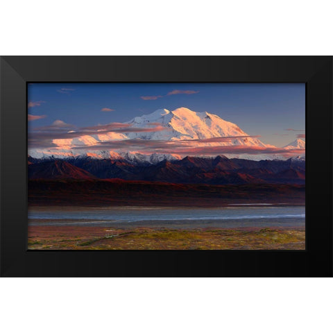 Denali National Park Black Modern Wood Framed Art Print by Marchegiani, Roberto