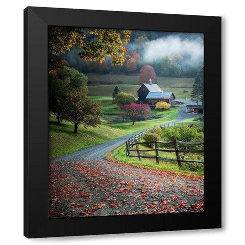 Untitled Black Modern Wood Framed Art Print by H Yang, David