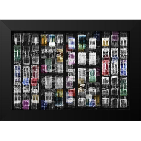 Amsterdam 31 Black Modern Wood Framed Art Print by Shrayer, Igor