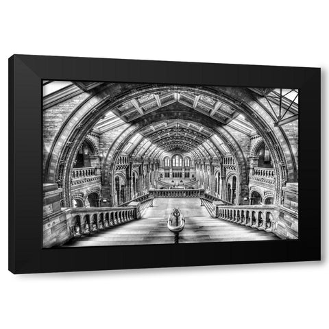 London Gallery Black Modern Wood Framed Art Print with Double Matting by Pelissier, Marc