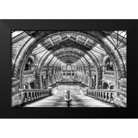 London Gallery Black Modern Wood Framed Art Print by Pelissier, Marc