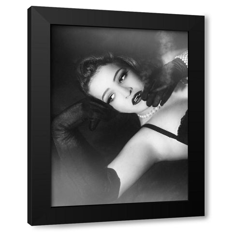 The Fabulous 40S Black Modern Wood Framed Art Print by Schmitt, Monika