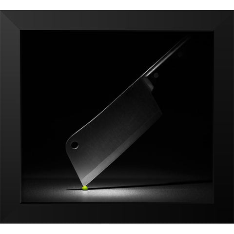 Masterchef Black Modern Wood Framed Art Print by De Kogel, Wieteke