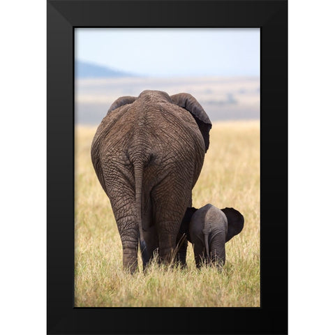 WeRe Gone Black Modern Wood Framed Art Print by Metzger, Alejandro