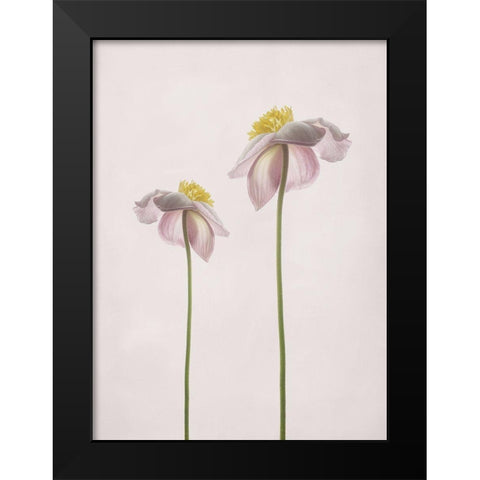 A Summer Memory Black Modern Wood Framed Art Print by Gronkjar, Lotte