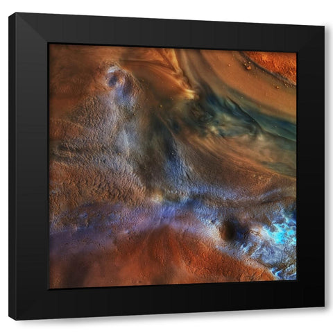 In The Puddle Black Modern Wood Framed Art Print by Casanova, Francois