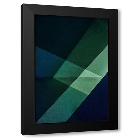 Untitled Black Modern Wood Framed Art Print by Schuster, Inge