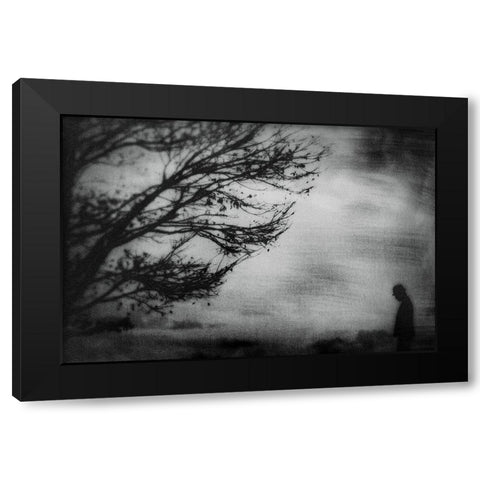Tree... Black Modern Wood Framed Art Print by Tsuchida, Teruhiko