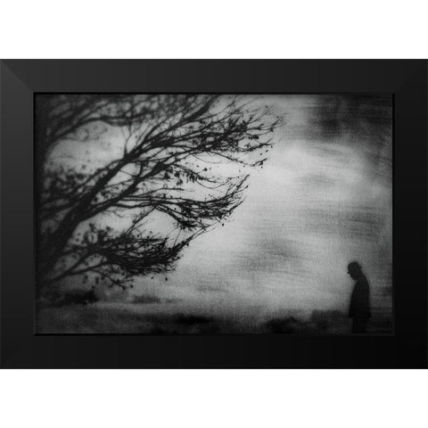 Tree... Black Modern Wood Framed Art Print by Tsuchida, Teruhiko