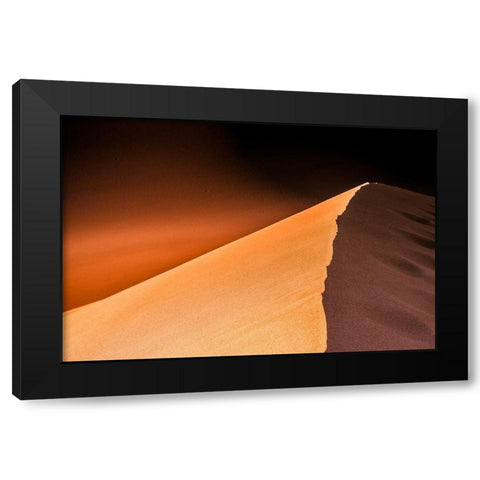 Desert Palette Black Modern Wood Framed Art Print with Double Matting by Agazzi, Andreas