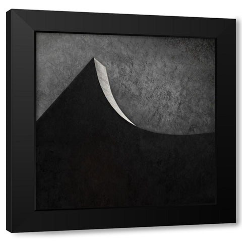 Marble Cut Black Modern Wood Framed Art Print with Double Matting by Claes, Gilbert