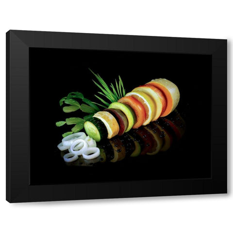 Multivitamin Black Modern Wood Framed Art Print by Skvortsov, Dmitry