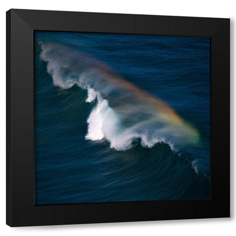 Veil Black Modern Wood Framed Art Print by Concepcion Alvarado, Jesus