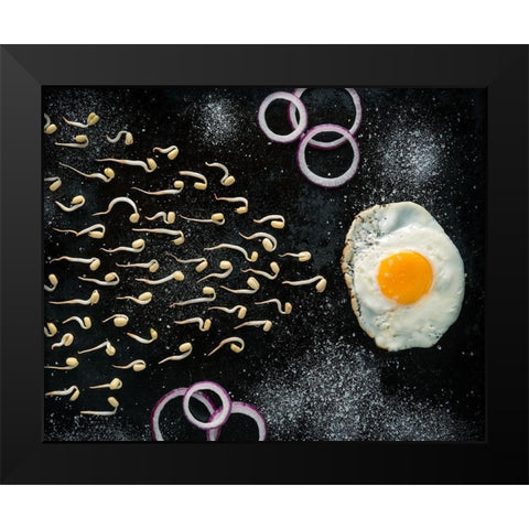 And The Winner Is... Black Modern Wood Framed Art Print by Damsten, Petri