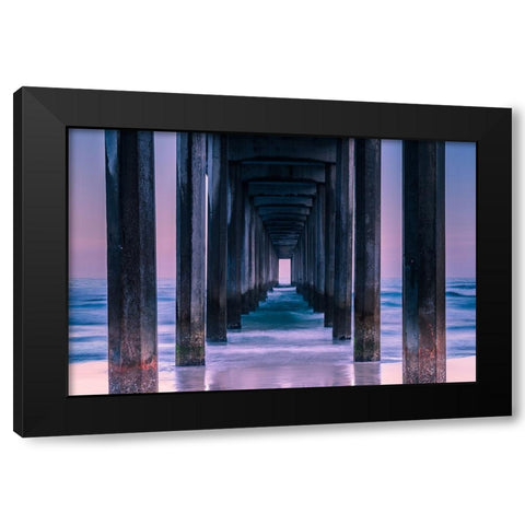 Vista Black Modern Wood Framed Art Print by Agazzi, Andreas