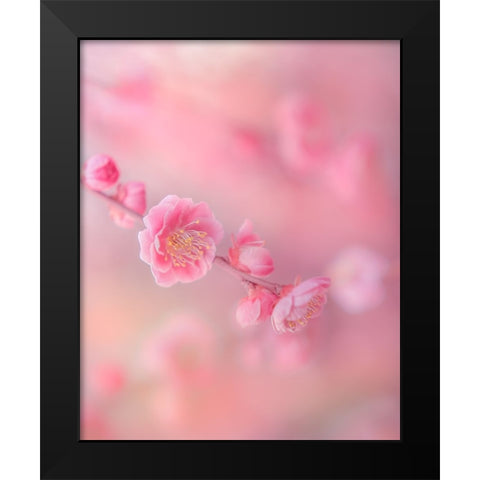 Untitled Black Modern Wood Framed Art Print by Koumura, Miyako