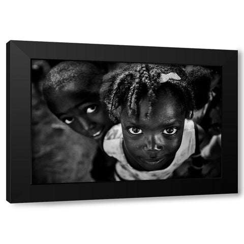 Guinac Black Modern Wood Framed Art Print by Godinho, Luis