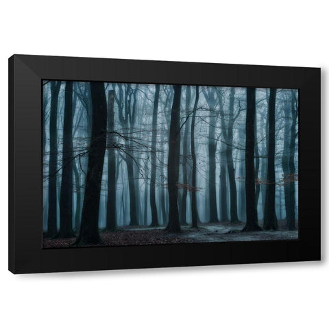 All Of Us Black Modern Wood Framed Art Print with Double Matting by Borggreve, Ellen