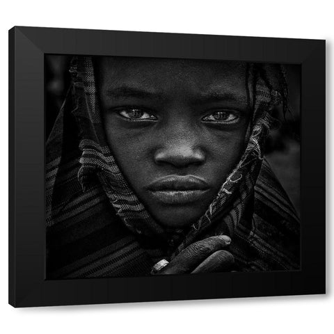 Untitled Black Modern Wood Framed Art Print by Inazio Kuesta, Joxe