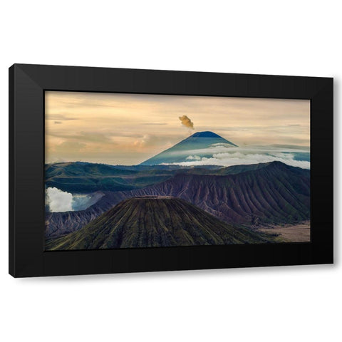 The Gods Masterpiece Black Modern Wood Framed Art Print by Zhang Yu, Ryan