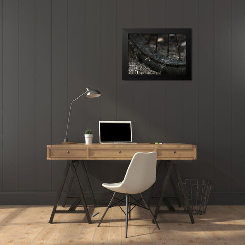 Vergessene Racder 28-Forgotten Bikes 28 Black Modern Wood Framed Art Print by Zawischa, Henrik