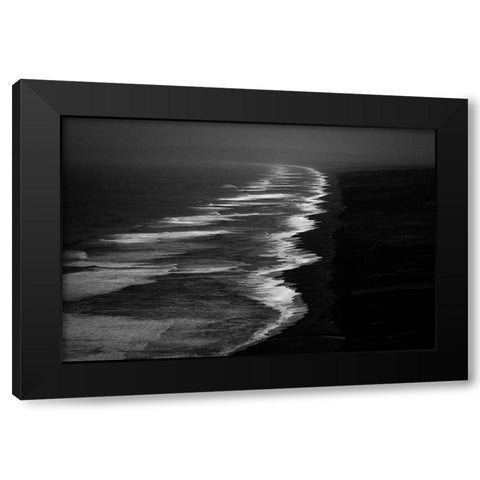 Ive Heard The Mermaids Singing Black Modern Wood Framed Art Print with Double Matting by Darby, Rob