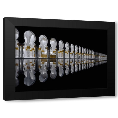 Endless. Black Modern Wood Framed Art Print by Cuomo, Massimo