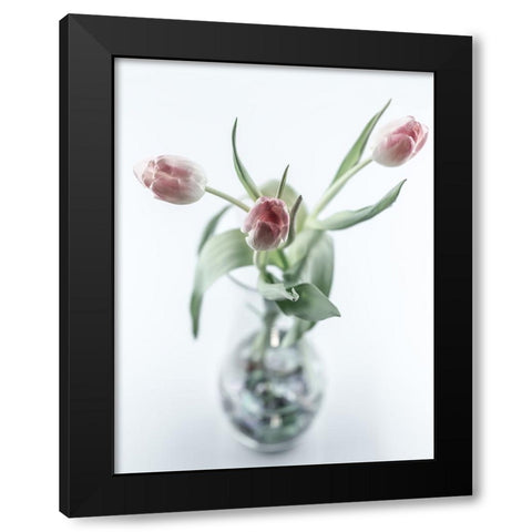 For My Girl Black Modern Wood Framed Art Print by Skvortsov, Dmitry