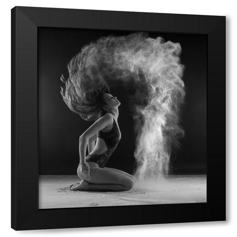 Dance Black Modern Wood Framed Art Print by Kanovits, Gabor