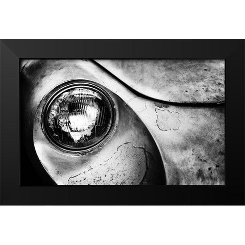 Dead Alfa R. Black Modern Wood Framed Art Print by Hartlieb, Jurgen