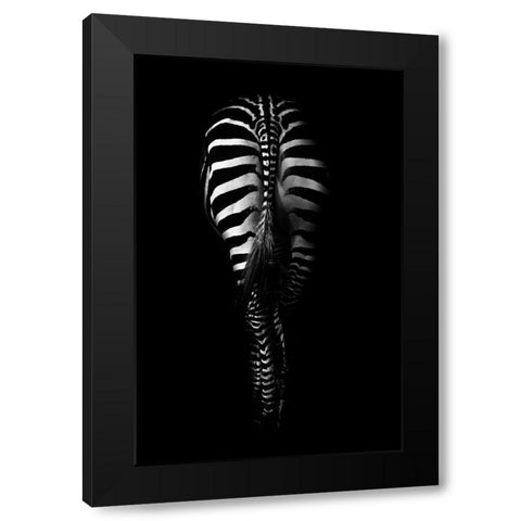 Untitled Black Modern Wood Framed Art Print with Double Matting by Grambone, Antonio