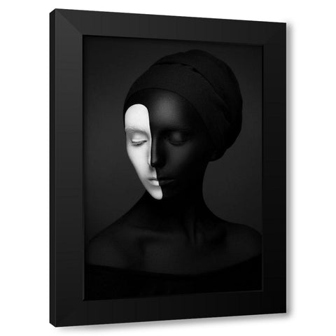 Black Renaissance Black Modern Wood Framed Art Print with Double Matting by Malikov, Alex