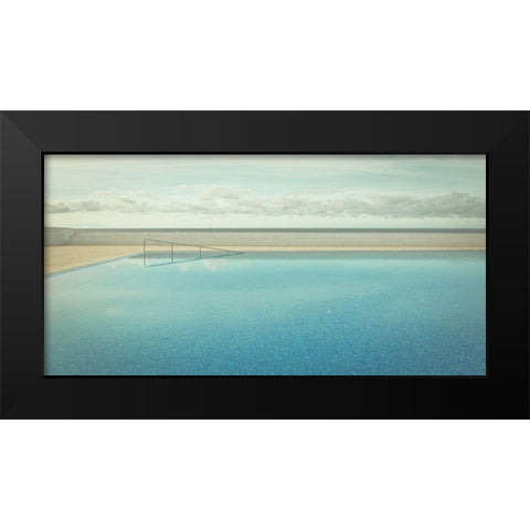 Pool Black Modern Wood Framed Art Print by Steinkopff, Robert
