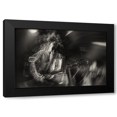 Untitled Black Modern Wood Framed Art Print by Nakamatsu, Kenji