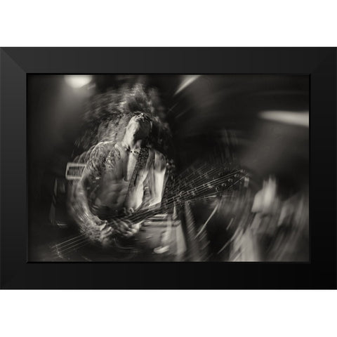 Untitled Black Modern Wood Framed Art Print by Nakamatsu, Kenji