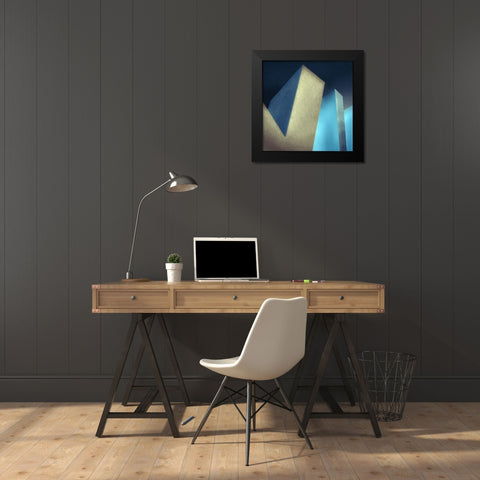 Litterarum Ii Black Modern Wood Framed Art Print by Claes, Gilbert