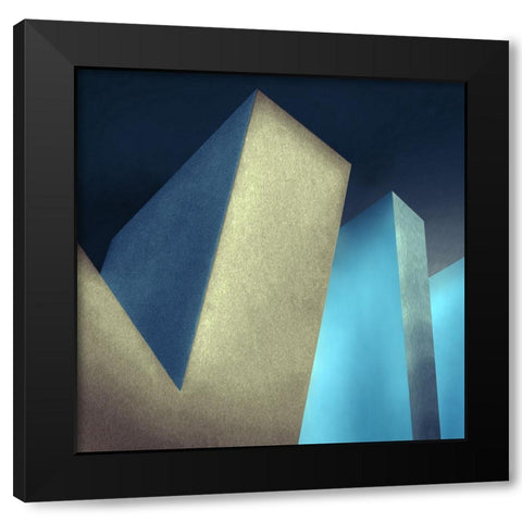 Litterarum Ii Black Modern Wood Framed Art Print with Double Matting by Claes, Gilbert