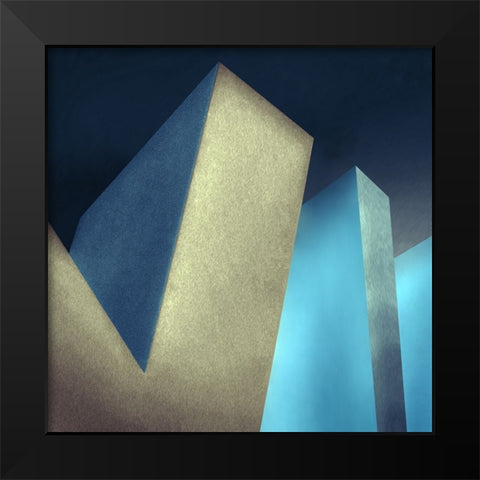 Litterarum Ii Black Modern Wood Framed Art Print by Claes, Gilbert