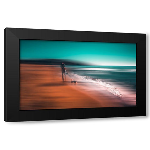 The Quiet Hours Black Modern Wood Framed Art Print by Chiriaco, Carmine