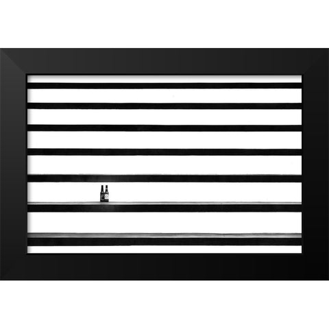 After The Game - Part 3 Black Modern Wood Framed Art Print by Endermann, Rolf