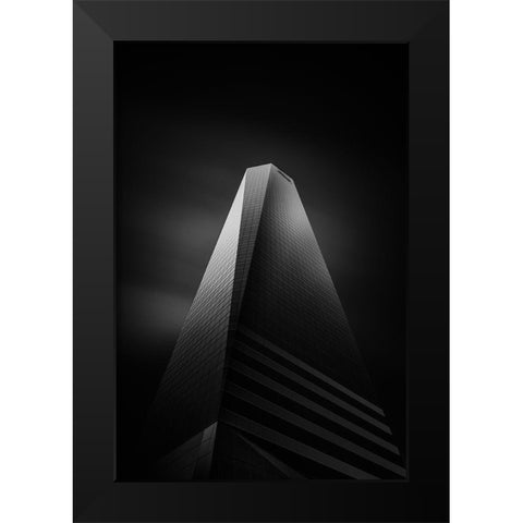 Torres Pwc Black Modern Wood Framed Art Print by Mirza, Mohammad