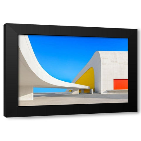 Avilacs Black Modern Wood Framed Art Print with Double Matting by Garci, Xavier
