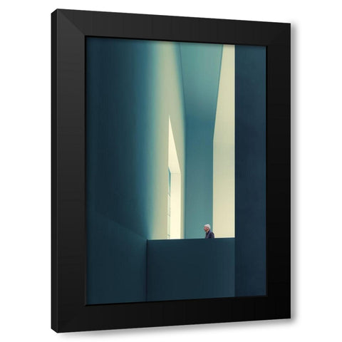 The Passage Black Modern Wood Framed Art Print by Vangindertael, Luc