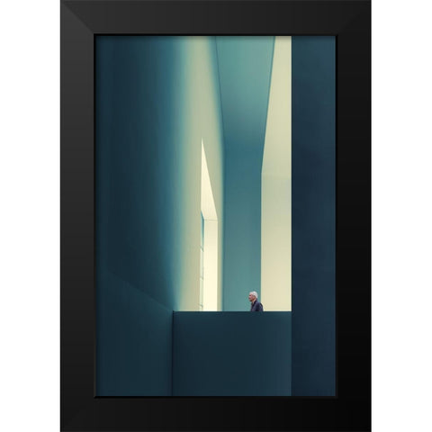 The Passage Black Modern Wood Framed Art Print by Vangindertael, Luc