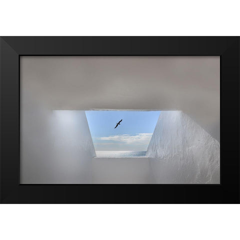 Hope Black Modern Wood Framed Art Print by Palceska, Anita